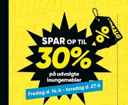 Bilka Loungesæt tilbud