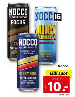 Lidl Energidrik tilbud