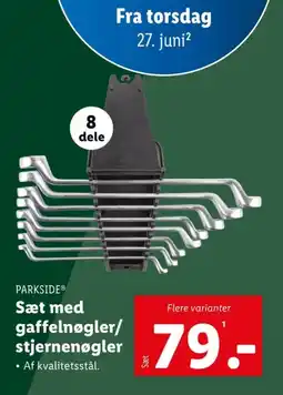 Ringgaffelnøglesæt