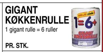 Gigant køkkenrulle
