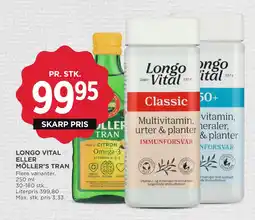LONGO VITAL ELLER MÖLLER’S TRAN