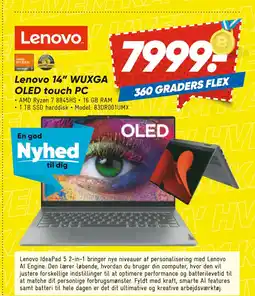 Bilka Lenovo 14” WUXGA OLED touch PC tilbud