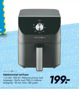 Bilka Køkkenchef airfryer tilbud
