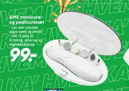 Bilka ME manicure- og pedicuresæt tilbud