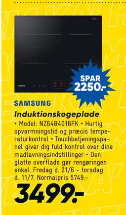 Bilka Induktionskogeplade tilbud