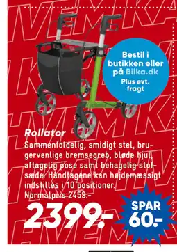 Bilka Rollator tilbud