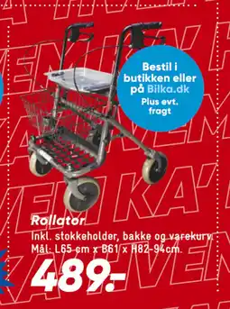 Bilka Rollator tilbud