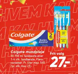 Bilka Colgate mundpleje tilbud