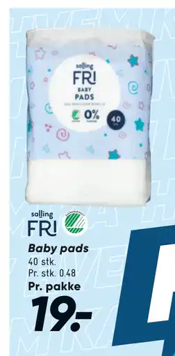 Bilka Baby pads tilbud