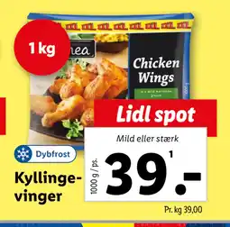 Lidl Kyllingevinger tilbud