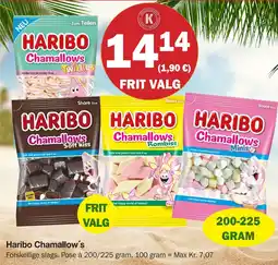 Købmandsgården Haribo Chamallow´s tilbud