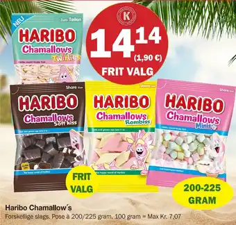 Købmandsgården Haribo Chamallow´s tilbud