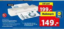 Lidl Lamineringsmaskine tilbud