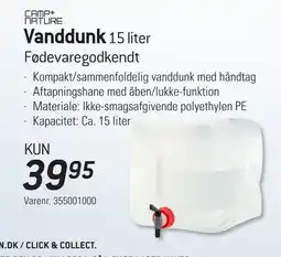 Thansen Vanddunk tilbud