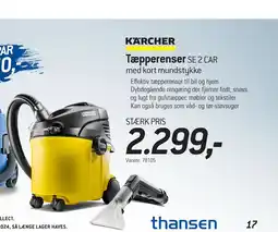 Thansen Tæpperenser tilbud
