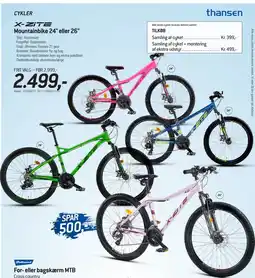 Thansen Mountainbike 24 eller 26 tilbud