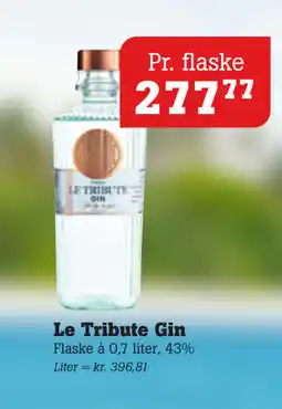 Poetzsch Padborg Le Tribute Gin tilbud