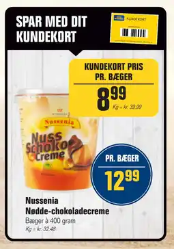 Otto Duborg Nussenia Nødde-chokoladecreme tilbud