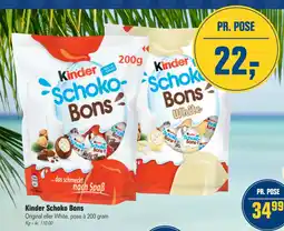 Otto Duborg Kinder Schoko Bons tilbud