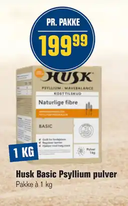 Otto Duborg Husk Basic Psyllium pulver tilbud