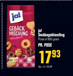 Otto Duborg ja! Småkageblanding tilbud