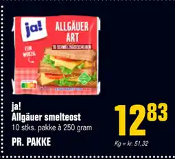 Otto Duborg ja! Allgäuer smelteost tilbud