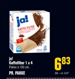 Otto Duborg ja! Kaffefilter 1 x 4 tilbud