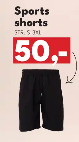 Dansk Outlet Sports shorts tilbud