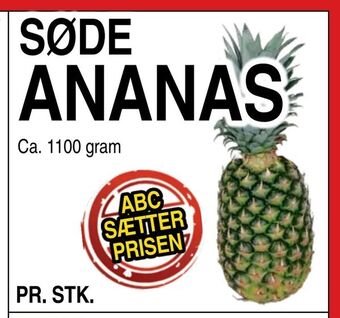 ABC Lavpris Ananas tilbud