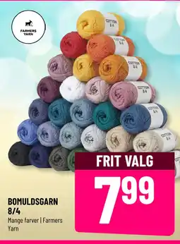 Løvbjerg BOMULDSGARN 8/4 tilbud