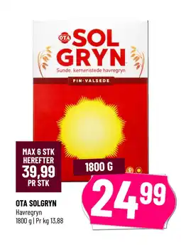 Løvbjerg OTA SOLGRYN tilbud