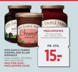 Cremet Jordbærmarmelade