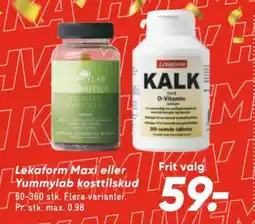 Bilka Vitaminer tilbud