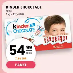 Scandinavian Park KINDER CHOKOLADE tilbud