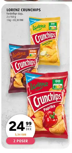 Scandinavian Park LORENZ CRUNCHIPS tilbud