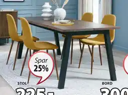 JYSK JONSTRUP STOL tilbud