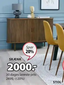 JYSK LYNGVIG SKÆNK tilbud