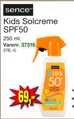 Harald Nyborg Kids Solcreme SPF50 tilbud