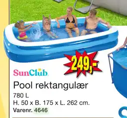 Pool rektangulær