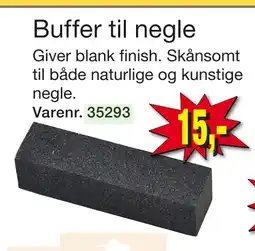 Buffer til negle