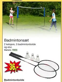 Harald Nyborg Badmintonsæt tilbud