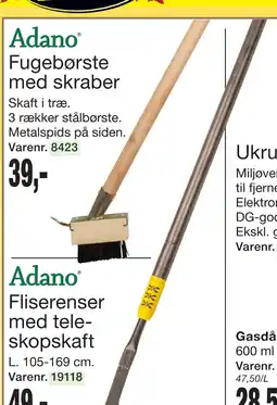 Harald Nyborg Fugebørste med skraber tilbud