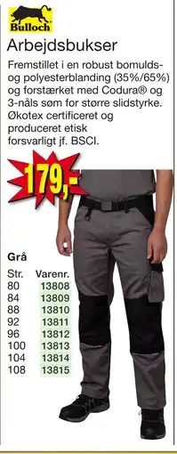 Harald Nyborg Arbejdsbukser tilbud