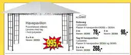 Harald Nyborg Havepavillon tilbud