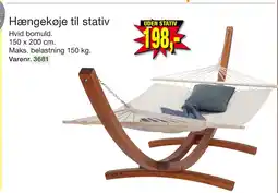 Harald Nyborg Hængekøje til stativ tilbud