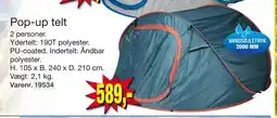 Harald Nyborg Pop-up telt tilbud