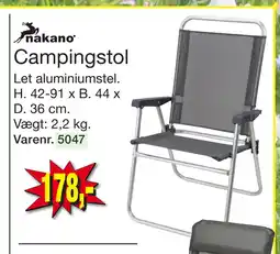 Harald Nyborg Campingstol tilbud