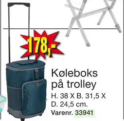 Harald Nyborg Køleboks på trolley tilbud