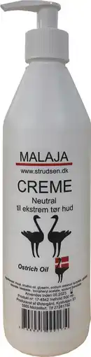 Matas Ostrich Oil Struds creme neutral 500 ml tilbud