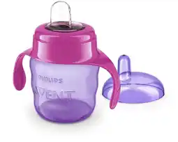 Philips Kop med Drikketud Lyserød/Lilla 200 ml 6+ mdr